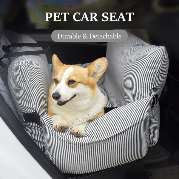 Car Seat Booster Seat for Dogs, Pet Travel Bed - Image 3