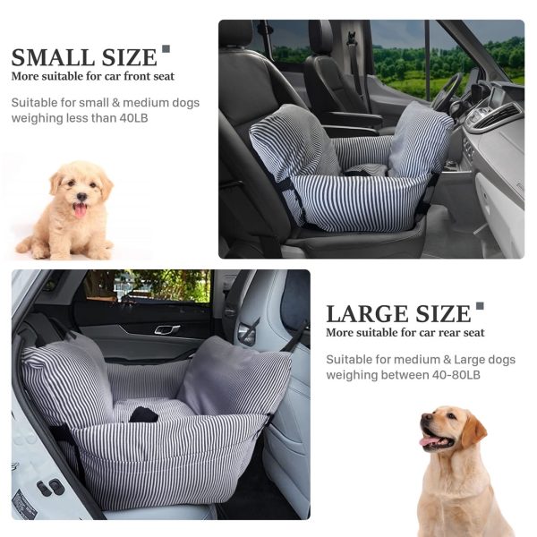 Car Seat Booster Seat for Dogs, Pet Travel Bed - Image 15