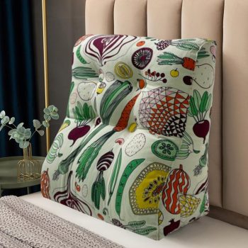 curve reading bed sitting pillow 3662