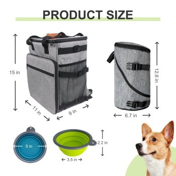 dog travel bag backpack 3684