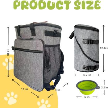 dog travel bag backpack 3689