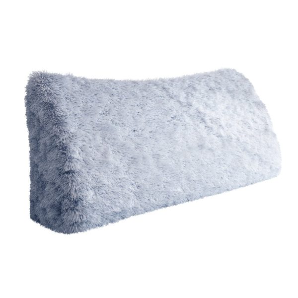 Headboard Wedge Pillow Large Reading Pillow Plush Blue - Image 12