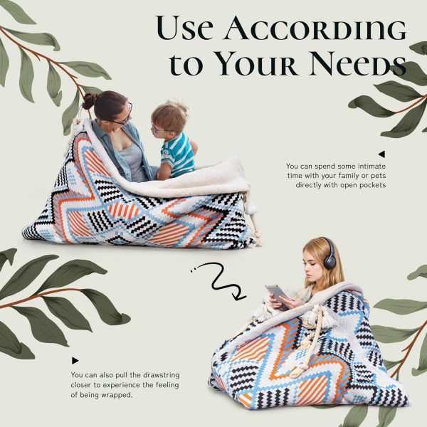 Unique Relaxing Human-Dog Bed: Multi-Use Anti-Anxiety Floor Cushion - Image 2