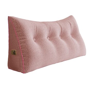 large headboard reading pillow pink 3934