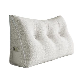 large headboard reading pillow white 3960