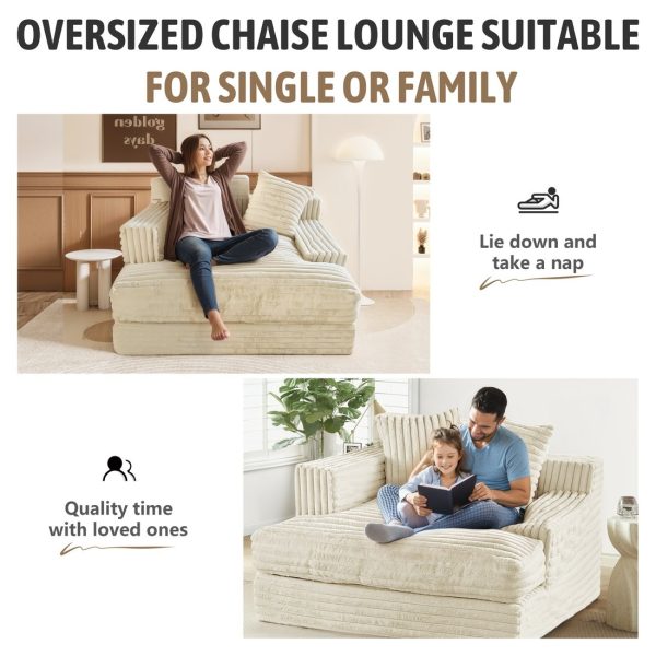 Large Floor Loveseat - Cozy Chair for Home Spaces - Image 4