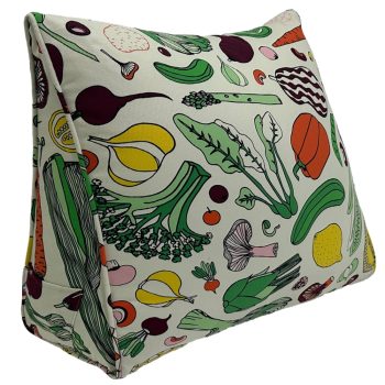 reading back support pillow veggies 3676