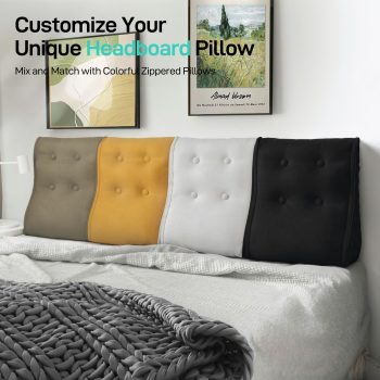 colorful sectional headboard pillow 10