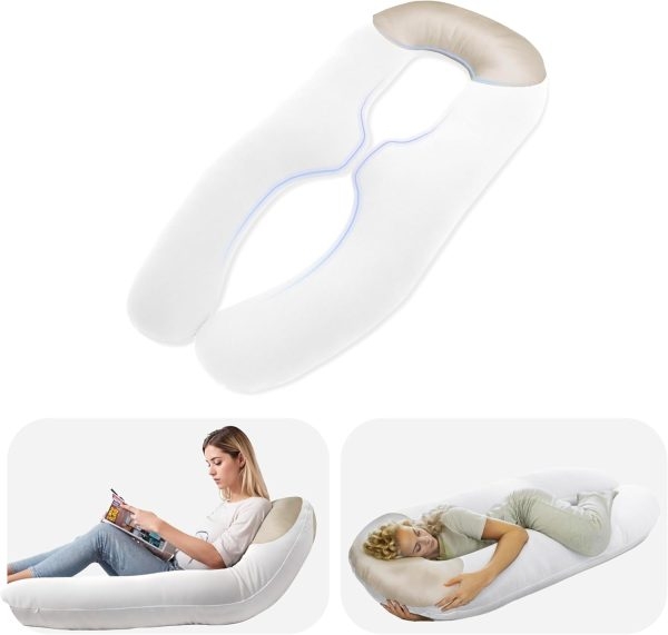 Comfort U-Shape Pillow for Full Body Support - Image 7