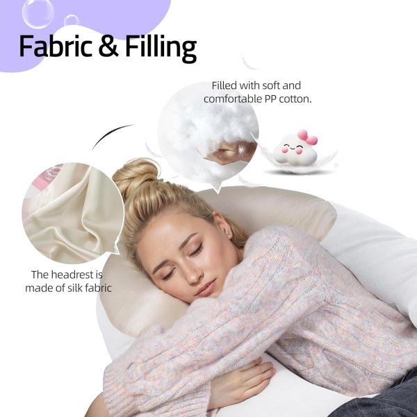 Comfort U-Shape Pillow for Full Body Support - Image 10