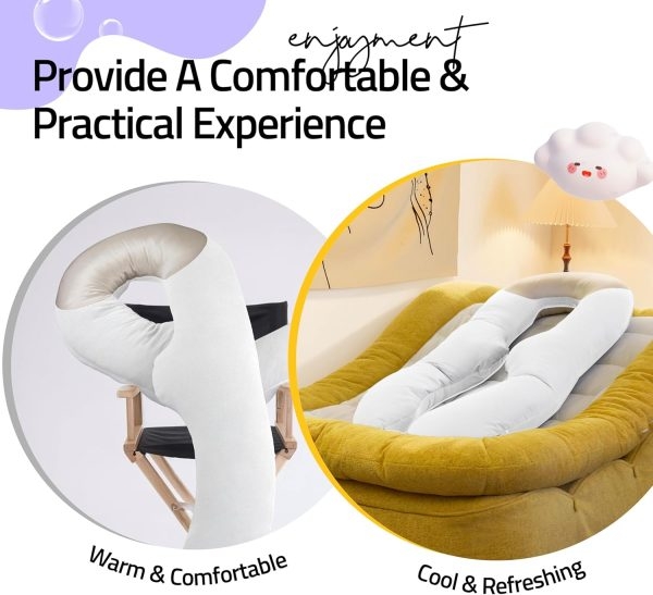 Comfort U-Shape Pillow for Full Body Support - Image 11