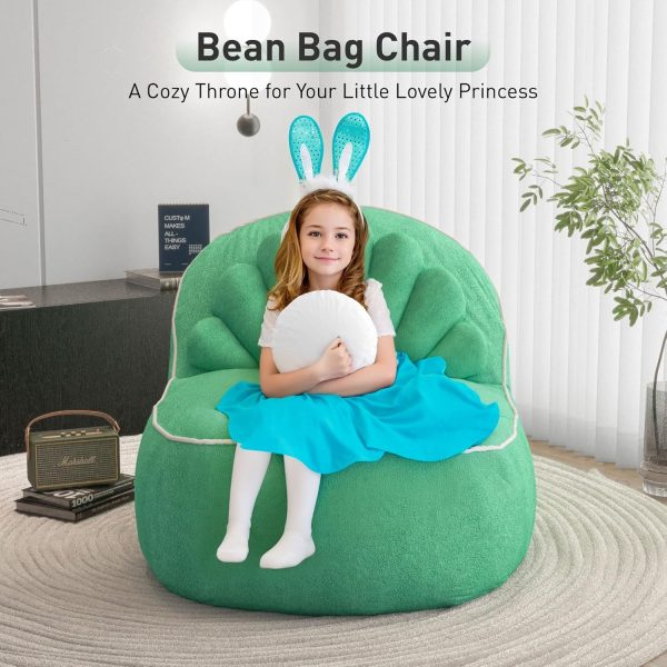 Cute Seashell Bean Bag Chair for Teens and Adults - Image 5