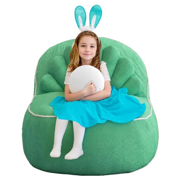 Cute Seashell Bean Bag Chair for Teens and Adults