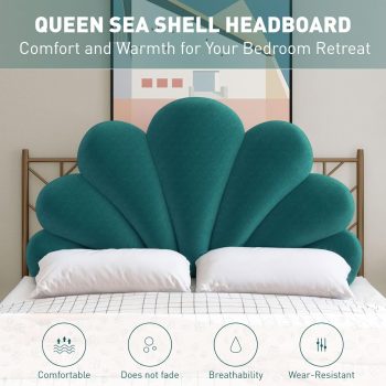 seashell shaped headboard cushion 06